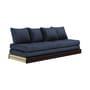Schlafcouch Chico textil blau / Modulierbar - B 200 cm - KARUP DESIGN