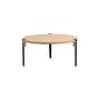 Couchtisch Brooklyn holz natur / Ø 90 x H 43 cm - Massive Eiche - TIPTOE
