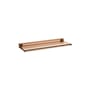 Étagère Shelfish plastique rose / L 45 cm - Kartell