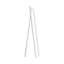 Portant Loop métal blanc / L 45 cm - Hay