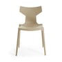 Stapelbarer Stuhl Re-Chair plastikmaterial beige / Recyceltes Material - Kartell