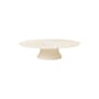 Tortenplatte Fountain keramik weiß / Ø 31 cm - Ferm Living