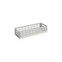 Colour Crate MINI Basket plastic material grey Oblong / 13 cm x 34.5 cm - Hay
