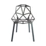 Stapelbarer Stuhl Chair One metall grün grau / Metall - Magis