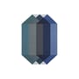 Tapis d'extérieur Diamond / 170 x 220 cm - PET recyclé - Gan