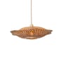 Pendelleuchte Madura holz beige / Ø 60 x H 15 cm - Bambus - GOOD&MOJO