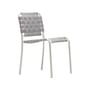 Sedia Inout 823 tessuto grigio / Cinghie elastiche - Gervasoni
