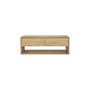 TV Möbel Nordic holz natur / L 120 x T 46 x H 45 cm - 1 Schublade + 1 Klapptür - Ethnicraft