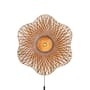 Applique avec prise Madura / Ø 87 cm - Bambou - GOOD&MOJO