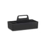 Bac de rangement Toolbox plastique noir / 32 x 16 cm - Arik Levy, 2010 - Vitra