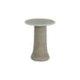 Babar End table glass grey / Ø 42 x H 51 cm - 100% recycled / Handmade - Glas Italia
