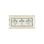 Tablett Marseilles keramik weiß / Ablage – 20 x 10 cm - Jonathan Adler