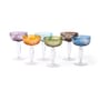 Peony Bowl glass multicoloured / Set of 6 - Pols Potten