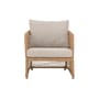 Gepolsterter Sessel Penzano kunstfaser beige - Bloomingville