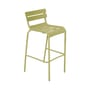 Luxembourg Bar chair metal green H 80 cm - Metal - Fermob