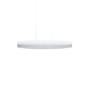Sospensione Colonne Horizontal tessuto bianco / En&ls - L 130 cm - Dix Heures Dix