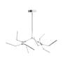 Suspension Stick Mini LED / Articulé - 124 x 95 cm - 101 COPENHAGEN