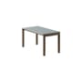 Table basse Couple / 84.5 x 40 x H 40 cm - Plateau grès réversible - Muuto