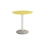 Table ronde Ceramic Outdoor céramique jaune / Ø 70 cm - Porcelaine - Hay