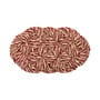 Paillasson Swirl Coco rouge / 40 x 80 cm - Hay