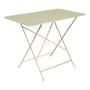 Bistro Foldable table metal green 97 x 57 cm - 4 people - Umbrella Hole - Fermob