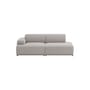 Canapé droit Connect Soft / Configuration 2 - Accoudoir gauche / L 207 cm - Muuto