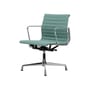 Fauteuil pivotant Aluminium Chair EA 132 tissu vert / Eames, 1958 - Vitra