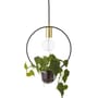 Pendelleuchte  metall schwarz gold / mit Blumentopf - Ø 30 cm - Bloomingville