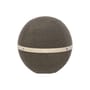 Pouf Bouclette Regular tessuto grigio / Ergonomico - Ø 55 cm / Bouclette Lana - BLOON PARIS