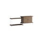 Scaffale Shelving System – s.65.2.C legno marrone / L 162 x H 65 x P 35 cm - MOEBE
