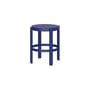 Doon Stool metal blue / H 45 cm - NOO.MA