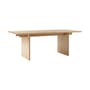 Ita OS1 Rectangular table natural wood / 200 x 95 cm - &tradition