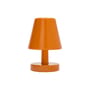 Schnurlosleuchte Edison The Ambiance plastikmaterial orange / Indoor - H 25 cm - Fatboy