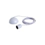 Sistema di sospensione elettrica Common tessuto viola / Set di cavi in tessuto da 4 metri, rosa, Presa E27 - Hay