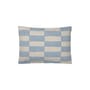 Housse de coussin Jane bleu / 40 x 60 cm - Brodé - BROSTE COPENHAGEN