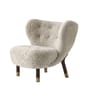 Poltrona imbottita Little Petra VB1 tessuto beige / 1938 - Pelle / Edizione limitata 2022 - &tradition