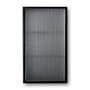 Rangement mural Haze métal noir / L 35 x H 60 cm - Verre cannelé - Ferm Living