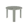 Table basse T-Table Medio plastique vert / Ø 50 x H 36 cm - Kartell