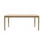 Ausziehtisch Bok holz natur / Eiche massiv  - L 160 a 240 cm / 10 Personen - Ethnicraft