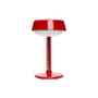 Kabellose, wiederaufladbare Außenlampe Bellboy metall rot Metall rot / Ø 18 x H 30 cm - Fatboy