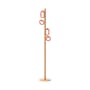 Portemanteau sur pied Fernand bois orange / H 180 cm - Hartô
