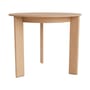 Runder Tisch Chisel 20 holz natur / Ø 90 cm – 3 Füße - Hay