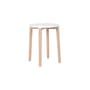 Poêle Collection Stool metal white / By Philippe Starck - H 47 cm - Alessi