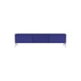 Octave V TV unit wood blue / Base, legs - W 138 x D 30 x H 36.6 cm - MONTANA