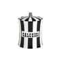 Boîte Vice - CALORIES céramique noir / Ø 13 x H 17 cm - Jonathan Adler
