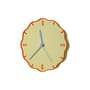 Horloge Margherita jaune / Plastique recyclé - Warren & Laetitia
