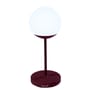 Lampada intelligente Mooon! LED metallo materiale plastico viola / Sfera di plastica - H 63 cm - Bluetooth - Fermob