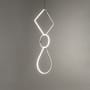 Pendelleuchte Arrangements 1 LED metall weiß schwarz / 3 Elemente - H 180 cm x L 52 cm - Flos
