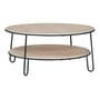 Table basse Eugénie Large   / Ø 90 - Chêne - Hartô