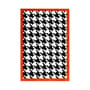 Tapis Pied de poule / 240 x 170 cm - Tufté main - COLORTHERAPIS
